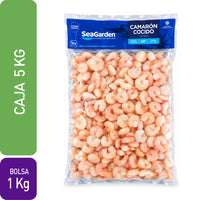 Camarón 100/150 Cocido P&D | Caja 5 × 1 Kg