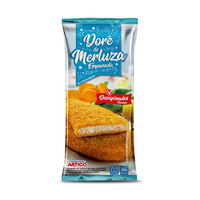 Formados de merluza apanado 200g - Caja 36u