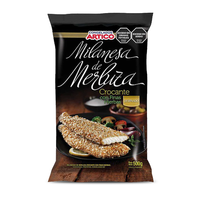 Milanesa de merluza crocante finas hierbas 500g - Caja 15u
