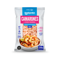 Camarón small cocido pelado 500g - Caja 10u