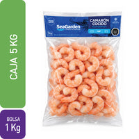 Camarón 36/40 Cocido P&D | Caja 5 × 1 Kg