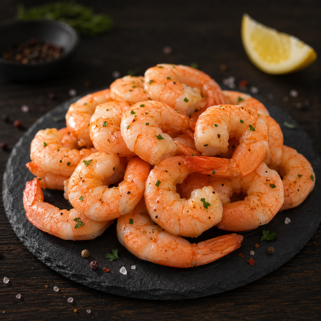 Camarón 36/40 Cocido P&D | Caja 5 × 1 Kg