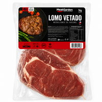 Lomo Vetado, 4 porciones de 250 g | Caja 6 kg