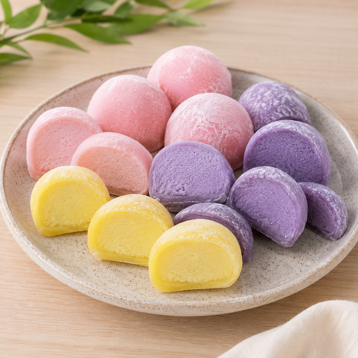 Mochi estuche 10u (sabores) - Caja 20 u