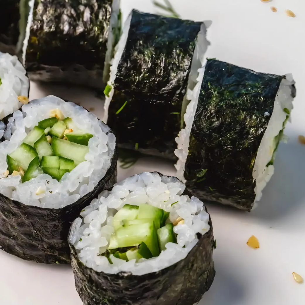 Alga nori green 100 hojas - Caja 10u