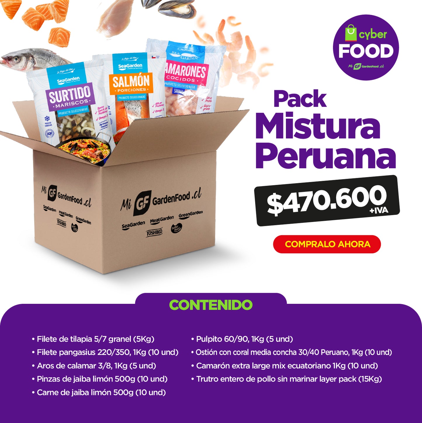 🌄PACK MISTURA PERUANA / El sabor peruano que tus clientes buscan