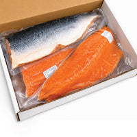 Filete de Salmón Premium C/Piel 4-5 Lb | Caja 10 Kg
